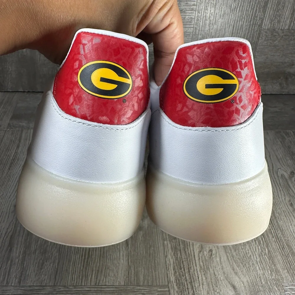 Adidas Barreda Decode Grambling State Tigers Men 11.5 White Yellow NEW KJ6845